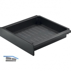 HETTICH SmarTray Materialschale; Hhe: 60 mm; Kunststoff schwarz