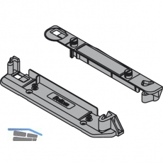 BLUM SERVO-DRIVE Trgerprofilaufnahme oben/unten, KS RAL 7037 staubgrau