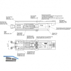 EMF-Einheit fr 1- und 2-flg. EMF/EMR-Gleitschienen zu TS 93