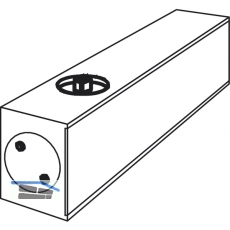 Trschlieer TS 72, EN 2-4, o. Gestnge, Flgelb. -1100 mm, silber