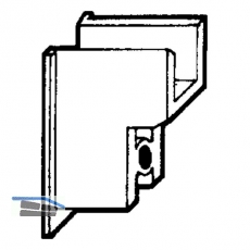 GU-937/934 HS Fhrung Nr. 1 - P1786, Kunststoff schwarz