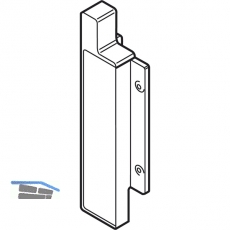 BLUM METABOX Fronthalter fr Innenschubkasten Schraubversion, Hhe M, rechts