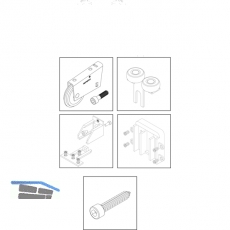 RIMA Beschlgegarnitur, max. Gesamtgewicht 360 kg