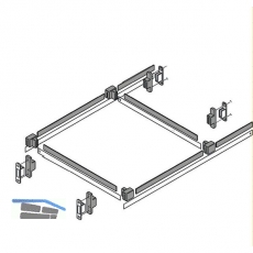 BLUM Relingset fr Hngeregister ZRM. 5500, KB cremewei