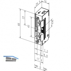 Trffner 118E FaFix fr Fallenrutsche, 10 - 24 V AC/DC