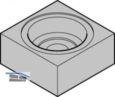 Geberit Pluvia Isolierung zu