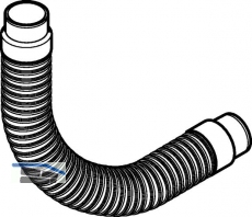 Geberit Pluvia Anschlussrohr flexibel