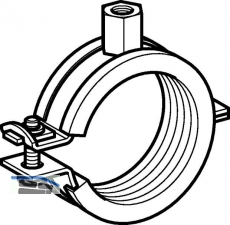 Geberit Rohrschelle d32 M8/10 gedmmt