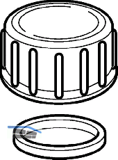 Geberit PE Verschlusskappe d 110mm