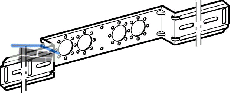 Geberit Mepla Montageplatte fr zwei