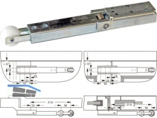 Mitnehmerklappe Dorma MK 397 fr 2-flg. Tren, verzinkt