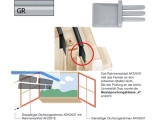 Dichtung-Eckteil AF2201E-GR grau fr Eurofalz ($1000)