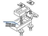 Eckverbindungsteile GU unten P1040/P1090 K-13113-00-0-0