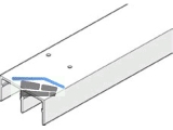 Fhrungsschiene Hawa Dorado 40/MS L = 6000 mm farblos eloxiert 10254