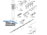 Grundkarton Hawa 80/Z Symmetric mit Rollen ohne Laufschiene 20661