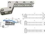 Zapfenband GEZE DB/A 044676