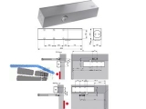 Trschliesser Dorma TS 73V EN2-4, BCA ohne Gestnge silber