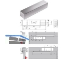 Trschliesser Dorma TS 92-B, EN 2-4 braun, ohne Gleitschiene