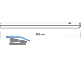 Deckschienenverlngerung GU 500 mm EV1 9-28483-05-0-1