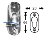 Buntbartrosette oval Thermotrophiert