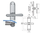 Fenstertrieb 520 ELEGANT Alu poliert