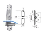 Fenstertrieb 521 ELEGANT Alu poliert