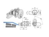 Blechmontagezylinder MB 23 Ni gleichsperrend Sperre 1113