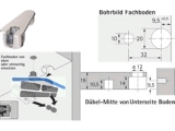 Verbindungsbeschlag-Excenter VB 36 fr 19 mm Fachbden vernickelt 65529