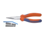 Flachrundzange Knipex 2505/160 chrom/isol.