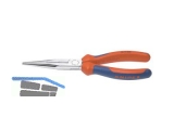 Flachrundzange Knipex 2615/200 chrom/isol.