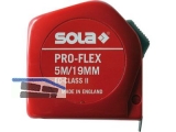 Rollmeter Sola Pro-Flex 5m EG II, B 19mm, mit Grtelclip