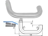 Drckerlochteil 5064 Oslo 8,5 mm Edelstahl 402230