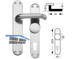 Wechselgrt./Drcker/Schilder PZ Swiss TS 70 mm natur eloxiert