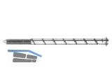 Zentrierstift Fein lang 125 mm