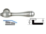 Drckerlochteil links / rechts, ohne Vierkantstift