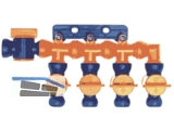 Loc-Line modulares Verteilersystem 1/2\ Steuerblock bestehend aus: