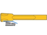 Wendeschneidplatte einseitig Bhlerit ES LCMR 2.00-0,2N0 GM LC242W