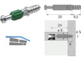 Einschraubdbel Twister DU 319 T Spannma 20 mm verzinkt 48037