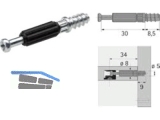 Einschraubdbel Twister DU 320 T Spannma 30 mm verzinkt 48038