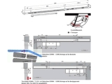 Gleitschiene Dorma G-EMR silber 64070001