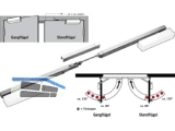 Gleitschiene Schliessfolgeregler Dorma G-GSR-EMF 2/V silber