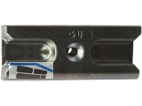 Pilzkopfschliessplatte GU Eurofalz 24 x 8 mm ZDG 9-42655-00-0-1