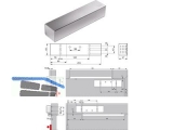 Trschliesser Dorma TS 92-G EN 2-4 silber, Bandgegenseite o. Gleitschiene