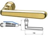 Drckerlochteil, ohne Vierkantstift 8,5 mm