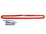 Rundschlinge 5000 kg NL 0,5 UL 1m rot Doppelmantel EN 1492-2