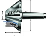 Rhm mitlaufender Zentrierkegel Typ 617 stumpf MK-2 60 Gr.171a 301616