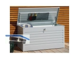 Freizeitbox silber-metallic 64040 134x62x71 cm