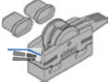 Verbindungsknoten mit 2 Kabelendenschutz Z10V100E.01 882.028.5