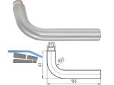 Drckerlochteil Commercial 5077 8,5 mm Edelstahl 400004