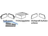 Zubehr GU thermostep Aufsatzschiene K-18091-00-0-1